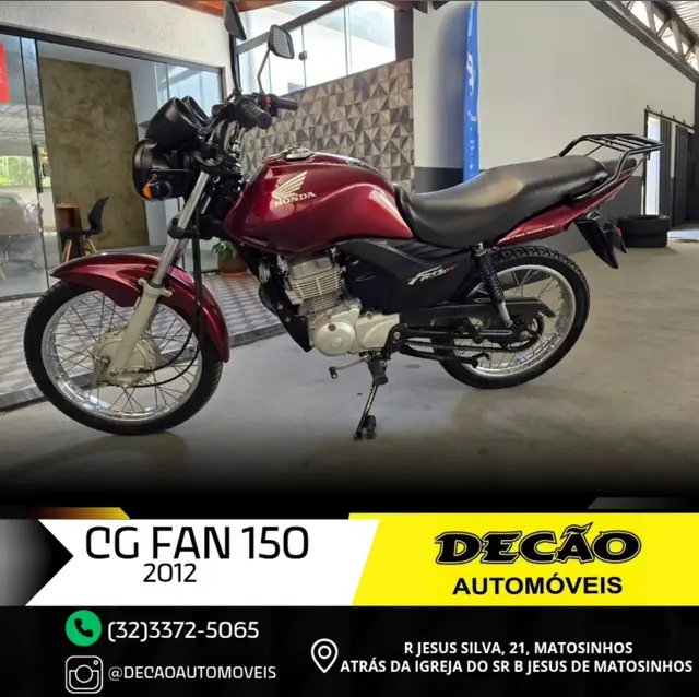 Moto Honda CG 150 2012 FAN ESi