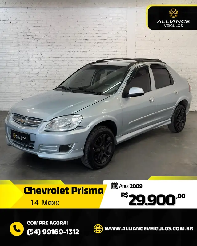 Carro Chevrolet Prisma 2009 Maxx 1.4 (Flex)