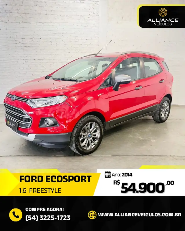 Carro Ford EcoSport 2014 Ecosport Freestyle 1.6 16V (Flex)