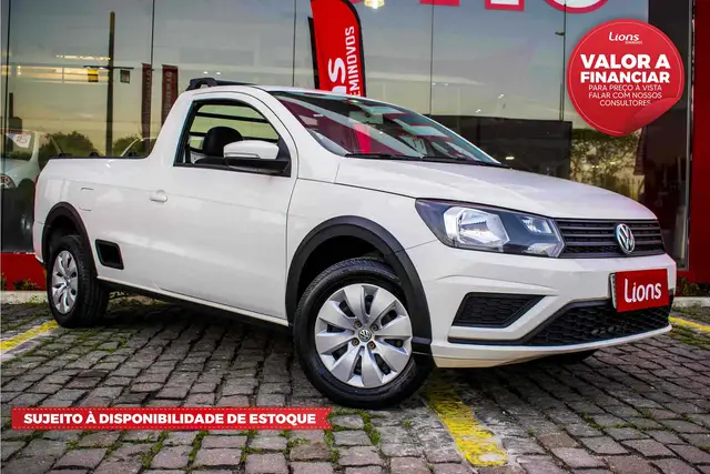 Carro Volkswagen Saveiro 2018 Robust 1.6 MSI CS (Flex)