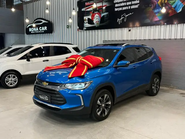 Carro Chevrolet Tracker 2021 Premier 1.2 Turbo (Flex) (Aut)
