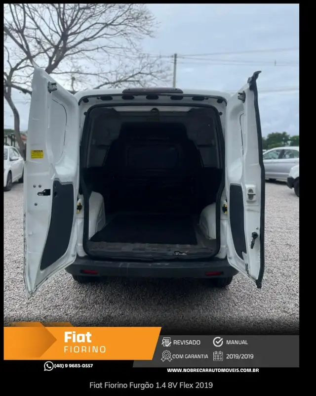 Carro Fiat Fiorino 2019 Furgão 1.4 Evo (Flex)