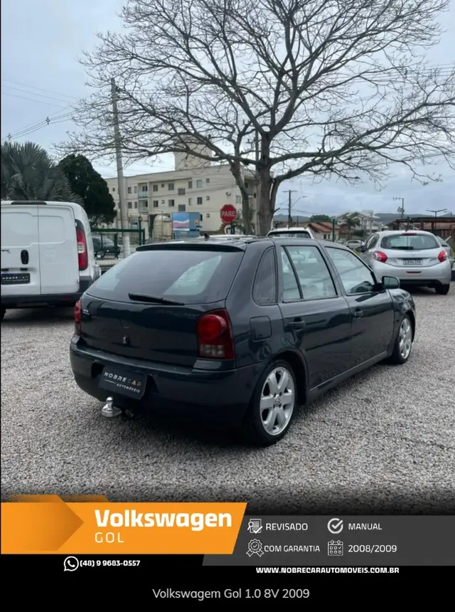 Carro Volkswagen Gol 2009 1.0 (G4) (Flex) 4p