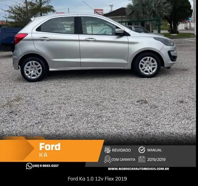 Carro Ford Ka 2019 1.0 SE (Flex)