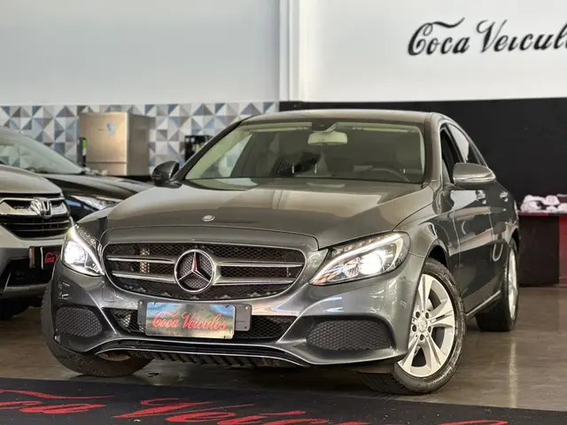 Carro Mercedes-Benz C 180  2017 1.6 CGI Gasolina (Aut)
