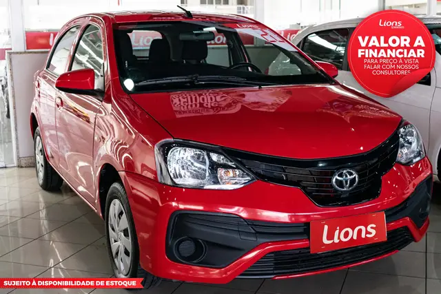 Carro Toyota Etios 2020 X 1.3 (Flex)