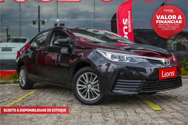 Carro Toyota Corolla 2019 1.8 GLi Upper Multi-Drive (Flex)