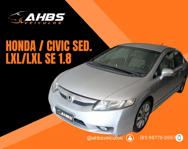 Carro Honda Civic 2011 New  LXL 1.8 16V i-VTEC (Flex)