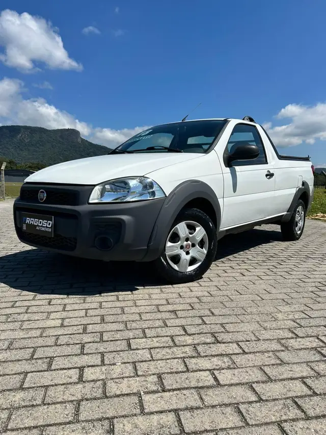Carro Fiat Strada 2018 Hard Working 1.4 (Flex) (Cabine Simples)