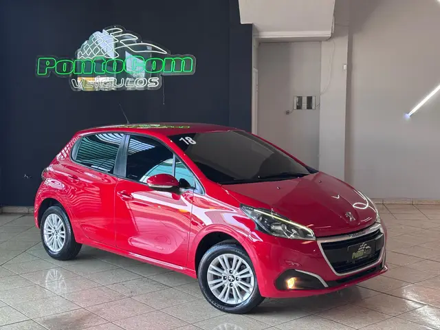 Carro Peugeot 208 2018 Active Pack 1.2 12V (Flex)