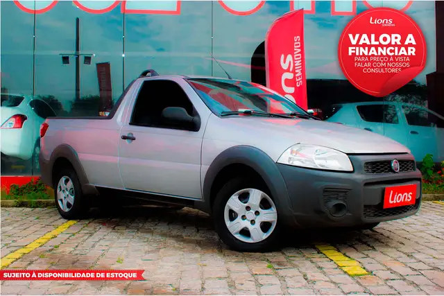 Carro Fiat Strada 2018 Hard Working 1.4 (Flex) (Cabine Simples)