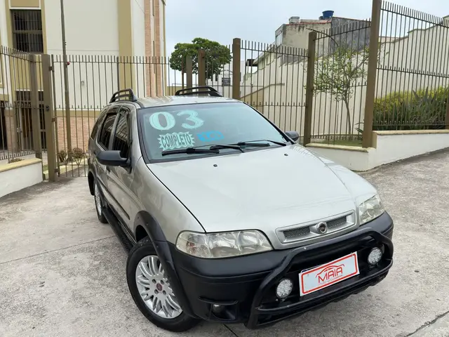Carro Fiat Palio Weekend 2003 Adventure 1.6 16V