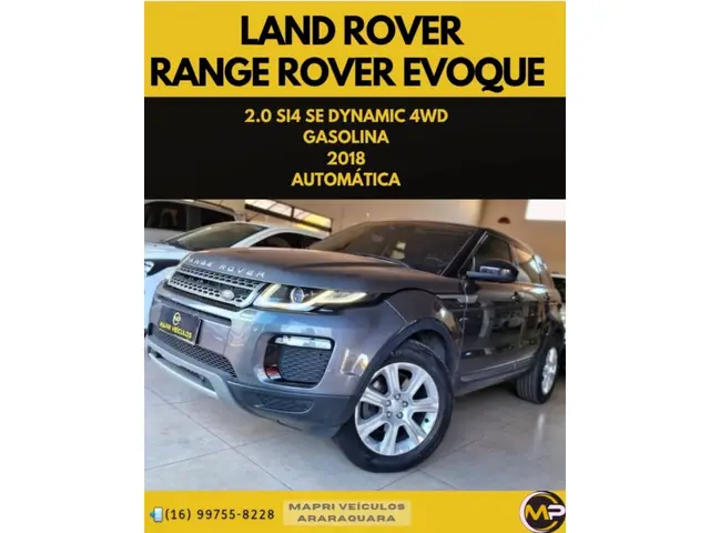 Carro Land Rover Range Rover Evoque 2018 2.0 SI4 SE 4WD