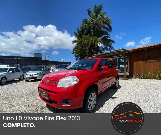 Carro Fiat Uno 2013 Vivace Italia 1.0 8V (Flex) 4p