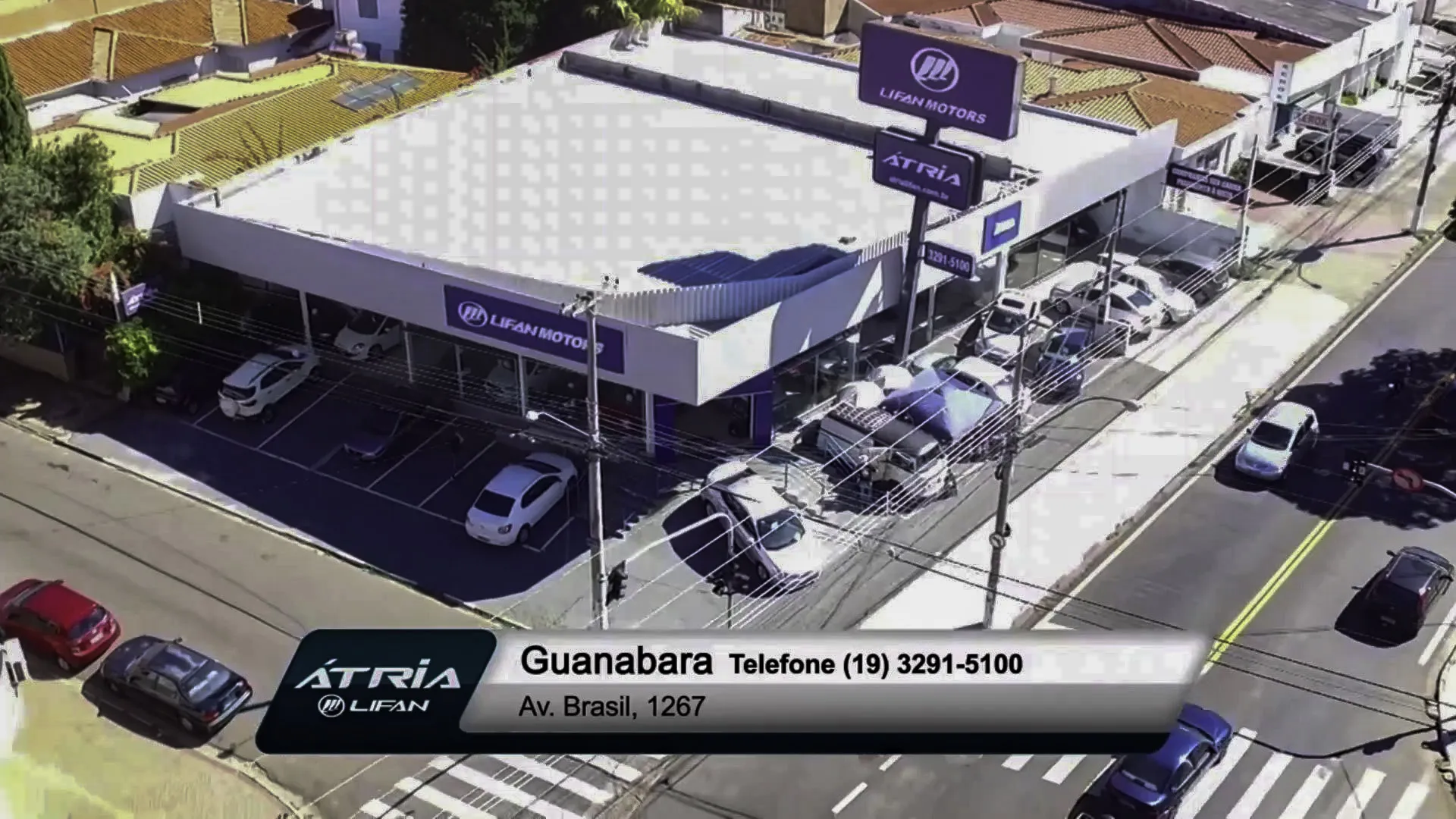 Fachada da loja Veículos à venda em Atria Veículos  Loja 2 - Campinas - SP | Mobiauto