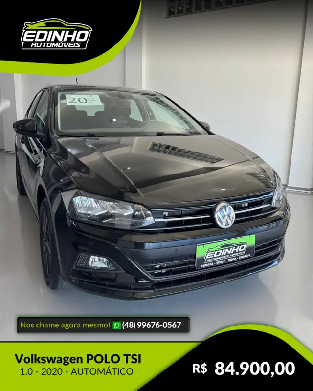 Carro Volkswagen Polo 2020 1.0 200 TSI Comfortline (Aut) (Flex)