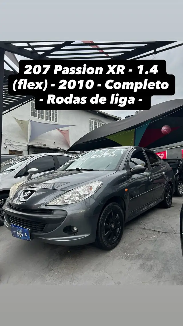 Carro Peugeot 207 Sedan 2010 207 Passion XR Sport 1.4 8V (flex)