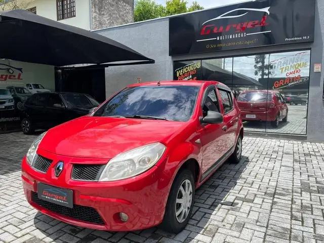 Carro Renault Sandero 2010 Authentique 1.0