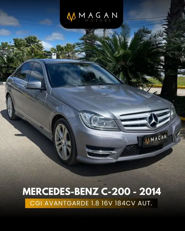 Carro Mercedes-Benz C 200  2014 Avantgarde 1.8 CGI Turbo