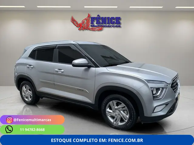 Carro Hyundai Creta 2024 Comfort 1.0 Turbo (Aut) (Flex)