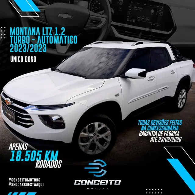 Carro Chevrolet Montana 2023 LTZ 1.2 Turbo (Aut.)