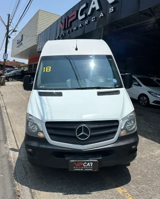 Carro Mercedes-Benz Sprinter 2018 415 VAN Luxo T.B. 2.2 Diesel