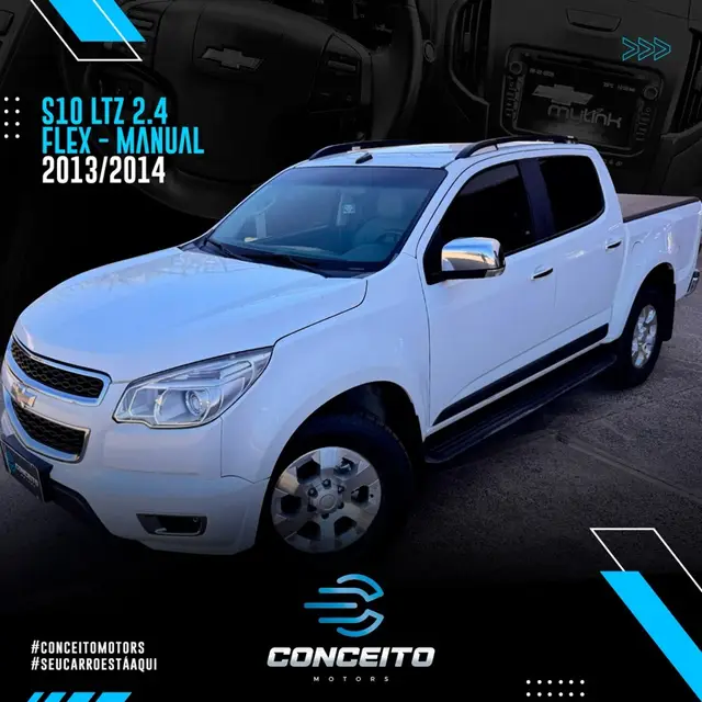 Carro Chevrolet S10 Cabine Dupla 2014 S10 LTZ 2.4 4x2 (Cab Dupla) (Flex)