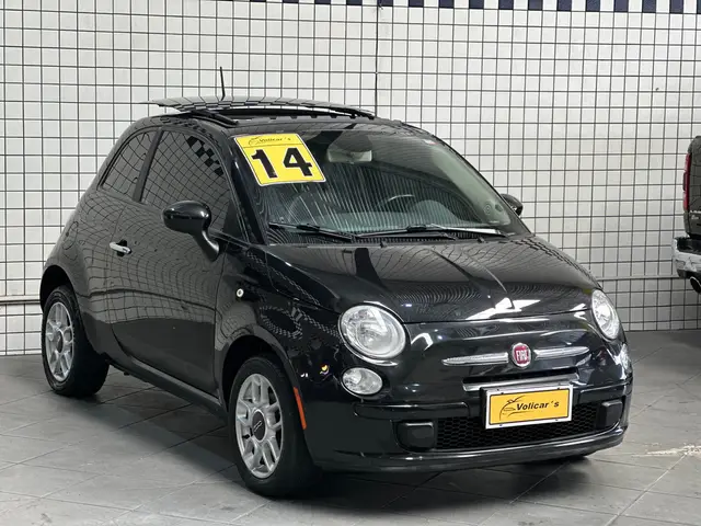 Carro Fiat 500 2014 Cult Dualogic 1.4 Evo (Flex)