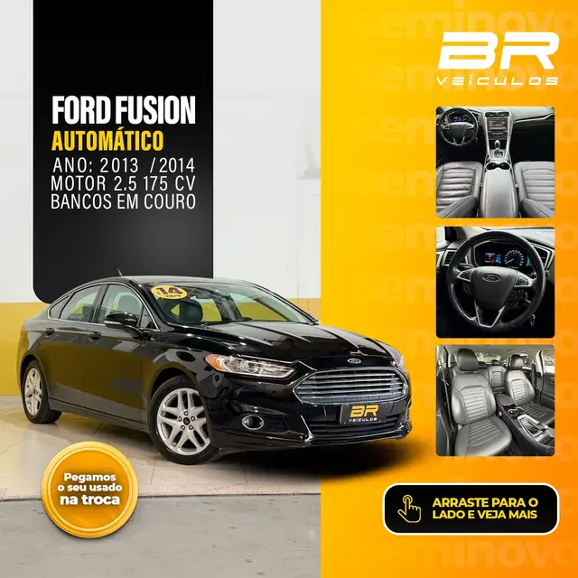 Carro Ford Fusion 2014 2.5 16V iVCT (Flex) (Aut)