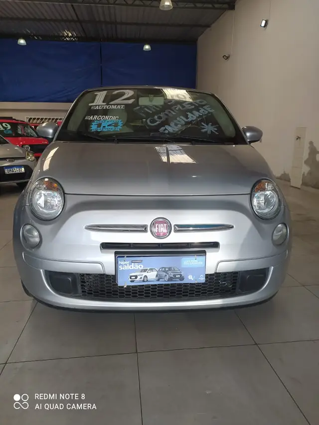 Carro Fiat 500 2012 Cult Dualogic 1.4 8V