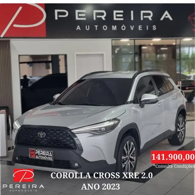 Carro Toyota Corolla Cross 2023 XRE 2.0 (flex) (Aut)