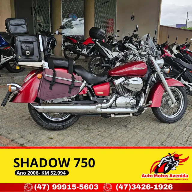 Moto Honda Shadow 2006 VT 750