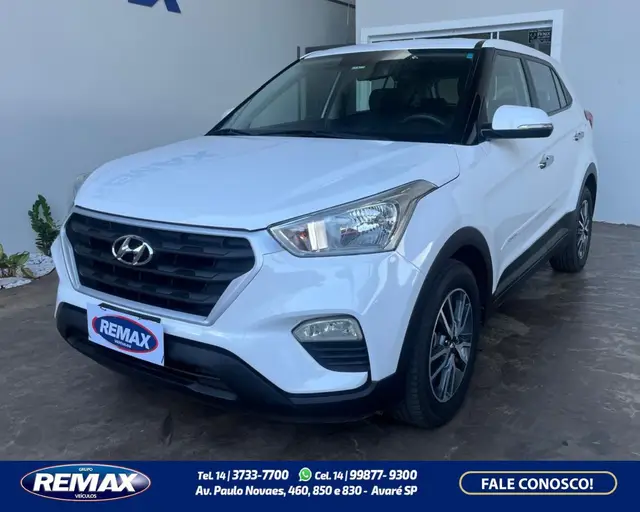 Carro Hyundai Creta 2019 Attitude 1.6 (Aut) (Flex) (PCD)