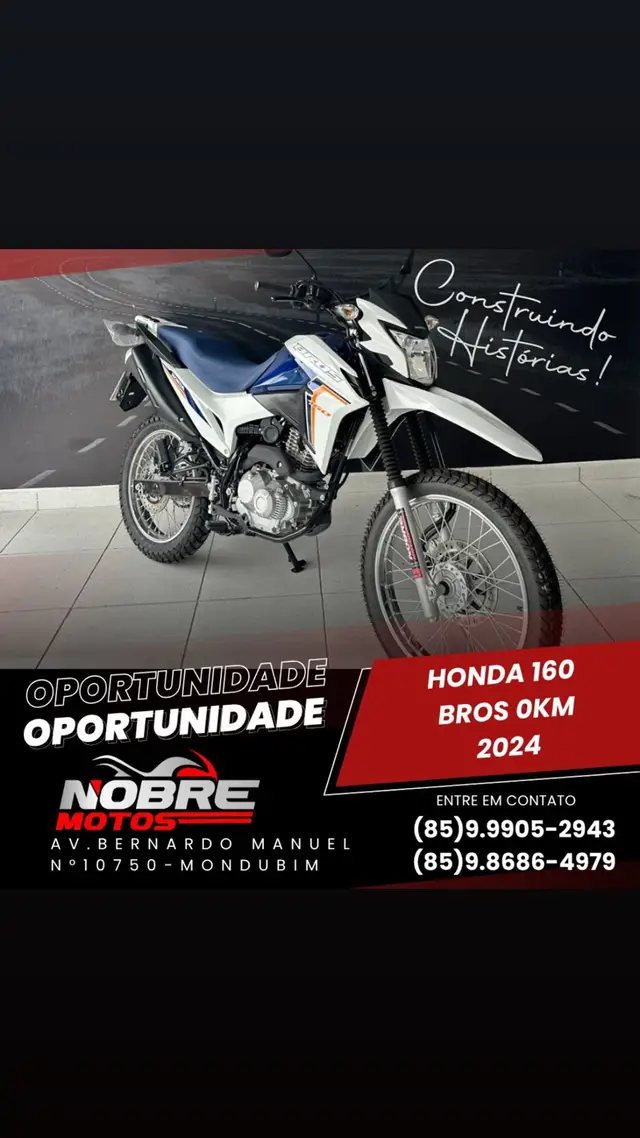 Moto Honda NXR 160 2024 Bros ESDD