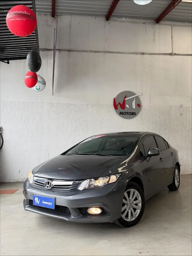 Carro Honda Civic 2014 New  LXS 1.8 16V i-VTEC (Aut) (Flex)