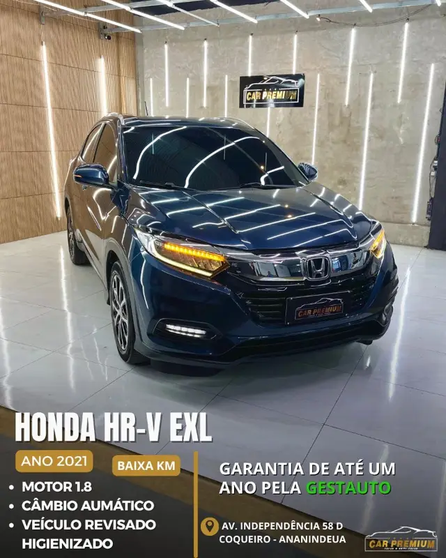Carro Honda HR-V 2021 EXL 1.8