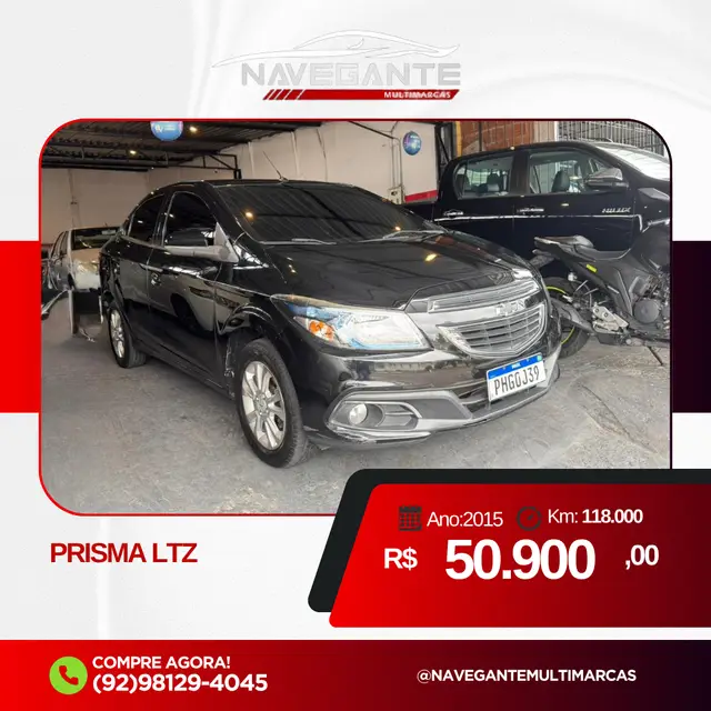 Carro Chevrolet Prisma 2015 1.4 LTZ SPE/4