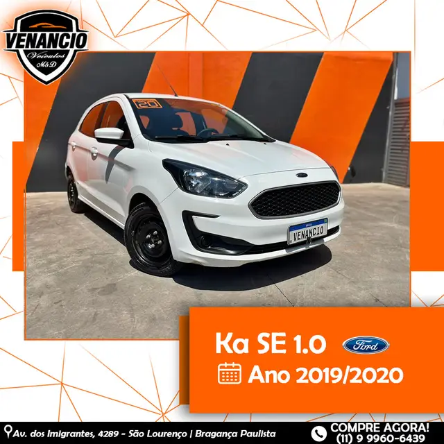 Carro Ford Ka 2020 1.0 SE (Flex)