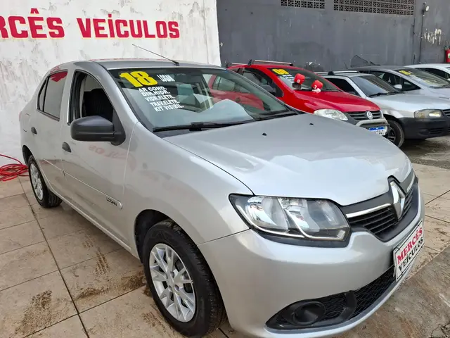 Carro Renault Logan 2018 Authentique 1.0 12V SCe (Flex)