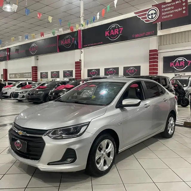 Carro Chevrolet Onix Plus 2020 1.0 Premier Turbo Flex (Aut)