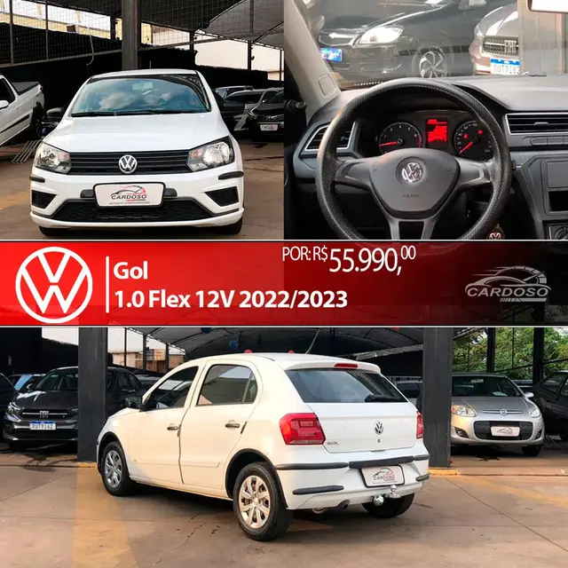 Carro Volkswagen Gol 2023 1.0 12v (Flex)