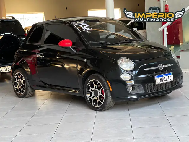 Carro Fiat 500 2012 Sport air 1.4 16V (Aut)