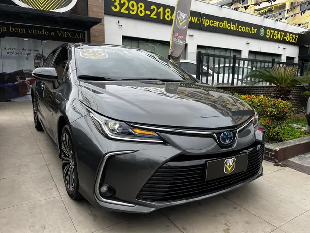 Carro Toyota Corolla 2023 Altis Hybrid Premium 1.8 Flex