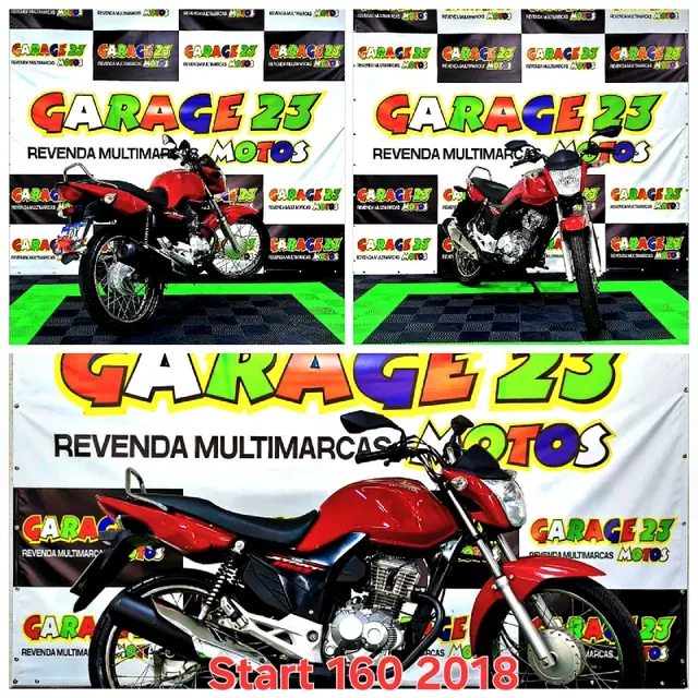 Moto Honda CG 160 2018 Start