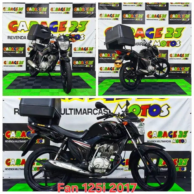 Moto Honda CG 125 2017 Fan KS