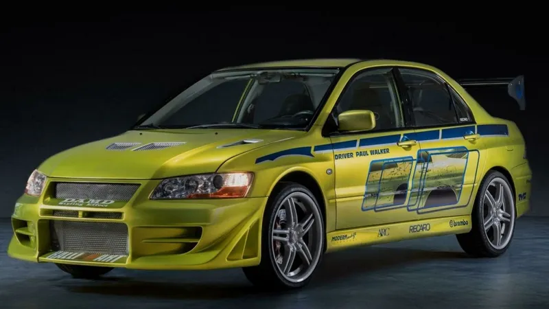 Ícones de Velozes e Furiosos vão a leilão em Paris