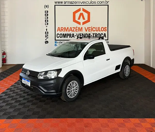 Carro Volkswagen Saveiro 2023 Robust 1.6 MSI CS (Flex)