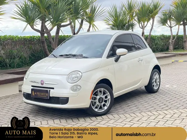 Carro Fiat 500 2014 Cult 1.4 Evo (Flex)
