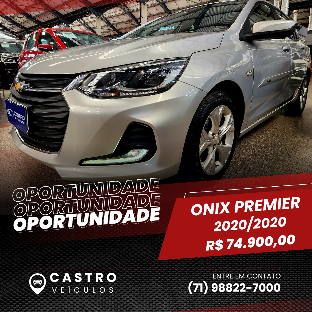 Chevrolet Onix Premier 1.0 Turbo (Flex) (Aut)