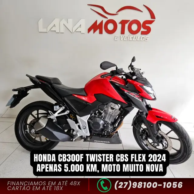 Moto Honda CB 300F Twister 2024 (CBS)